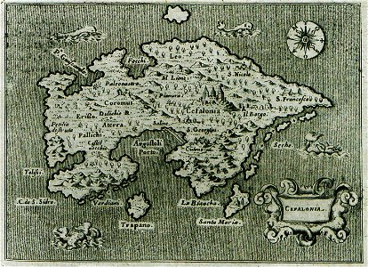 Cefalonia - Porcacchi Tomaso - 1620