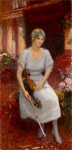 Cecilia Hansen by Repin