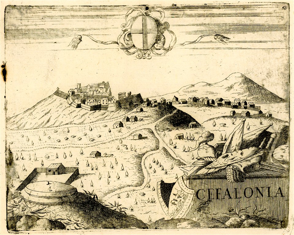 Cefalonia nel Golfo di Venetia dedicata (2) - Coronelli Vincenzo - 1688