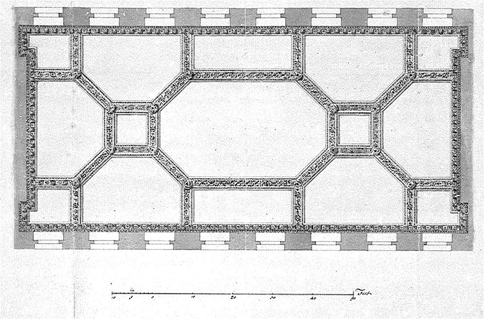 Ceiling of the Chapel at Greenwich RMG PW7608