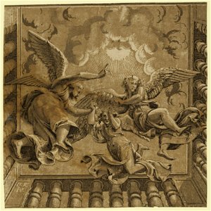 Ceiling with three angels - IV.R.,IVE. LCCN2008675435