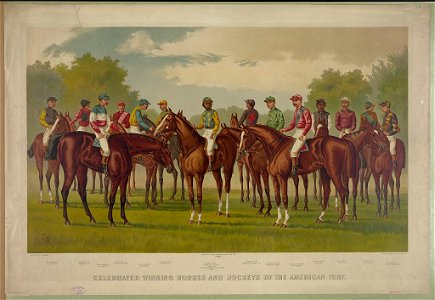 Celebrated winning horses and jockeys of the american turf LCCN90715705