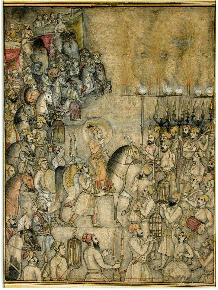 Celebrations at the time of the marriage of Aurangzeb (6124536299)