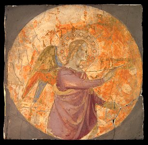 Cenni di Francesco di Ser Cenni - Annunciatory Angel - 1871.15b - Yale University Art Gallery
