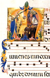 Cenni Di Francesco Di Ser Cenni - Antiphonary (Folio 27v) - WGA04645