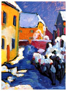 Cemetery-And-Vicarage-In-Kochel-By-Wassily-Kandinsky