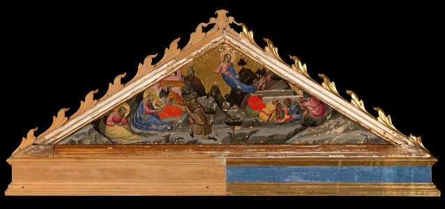 Cenni di Francesco di Ser Cenni - The Nativity and Resurrection of Christ - 1871.17 - Yale University Art Gallery