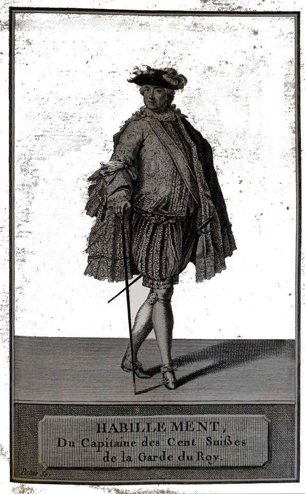 Cent suisses captaine Louis XVI Patas06105