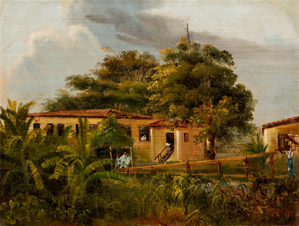 Cena rural (atribuído), da Coleção Brasiliana Iconográfica