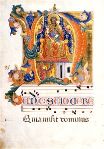 Cenni Di Francesco Di Ser Cenni - Antiphonary (Folio 35v) - WGA04646
