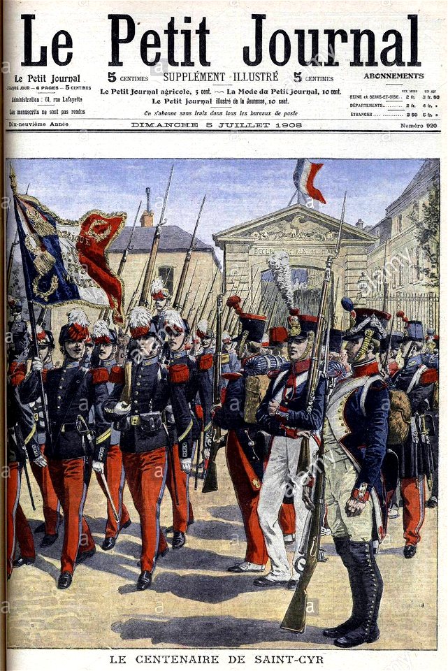 Centenaire de Saint Cyr - juillet 1908