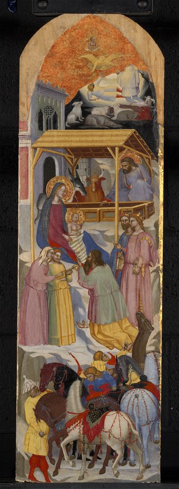 Cenni di Francesco di Ser Cenni - The Adoration of the Magi - 1871.15a - Yale University Art Gallery