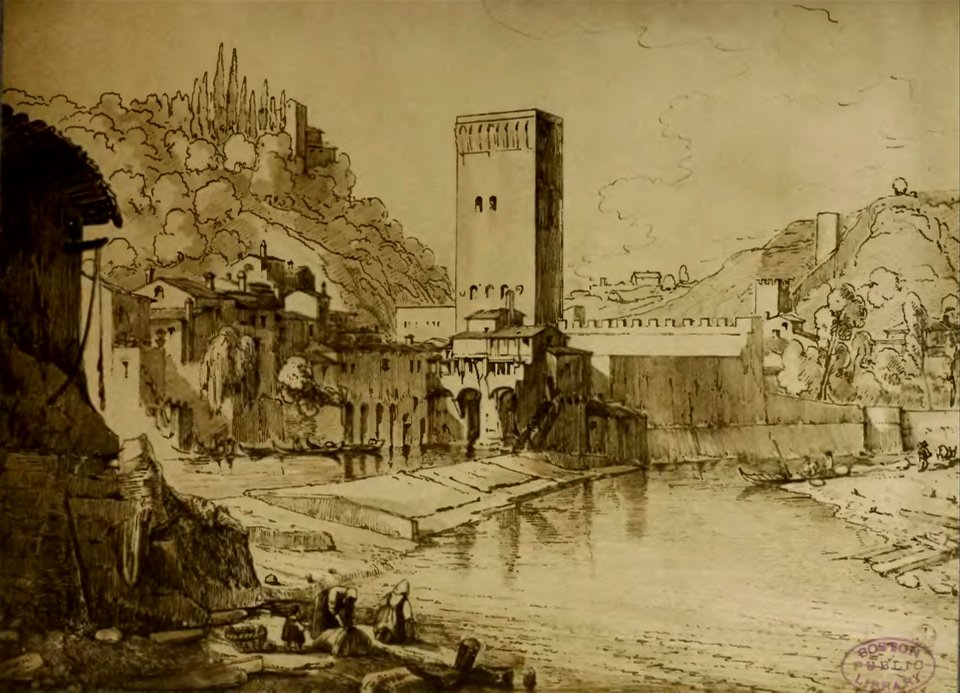 Cento vedute di Firenze antica, 1789 (page 113 crop)