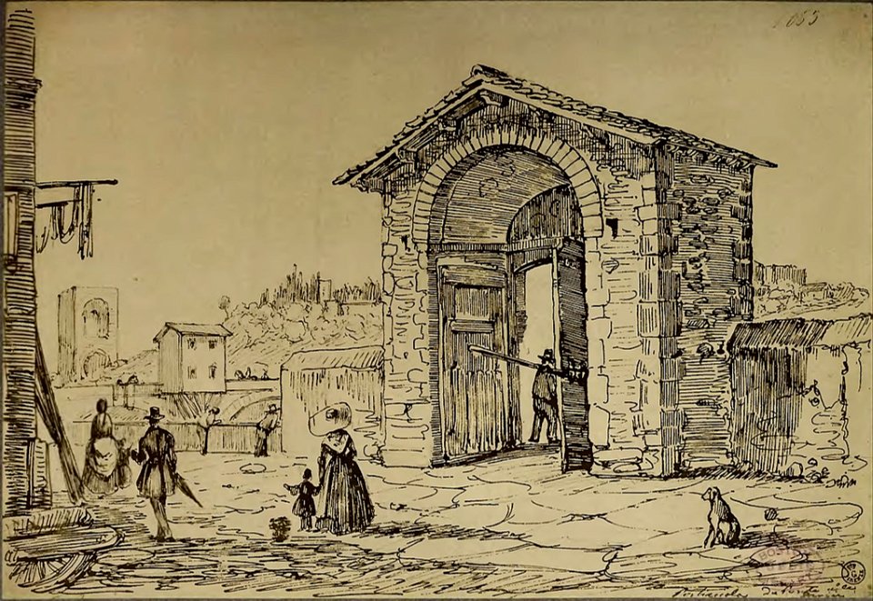 Cento vedute di Firenze antica, 1789 (page 149 crop)