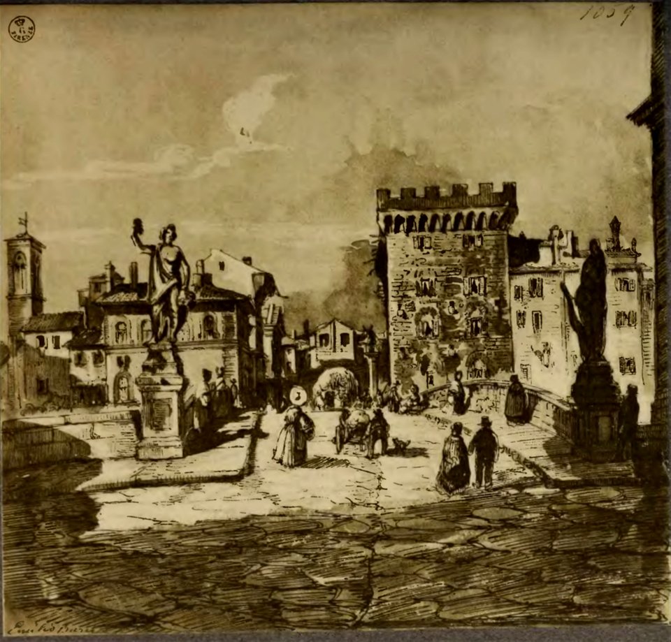 Cento vedute di Firenze antica, 1789 (page 169 crop)