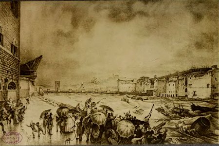Cento vedute di Firenze antica, 1789 (page 193 crop)