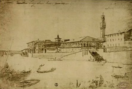 Cento vedute di Firenze antica, 1789 (page 141 crop)