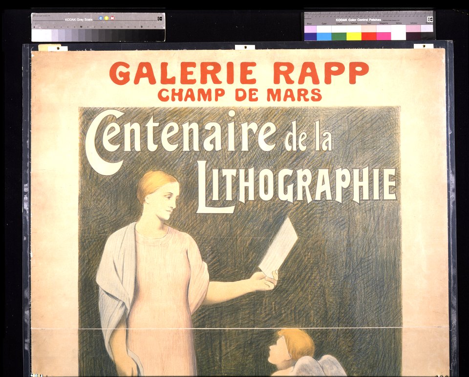 Centenaire de la lithographie - Galerie Rapp, Champ de mars - Octobre-Novembre 1895 - P. Puvis de Chavannes. LCCN2008680276