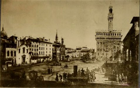 Cento vedute di Firenze antica, 1789 (page 201 crop)