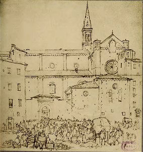 Cento vedute di Firenze antica, 1789 (page 313 crop)