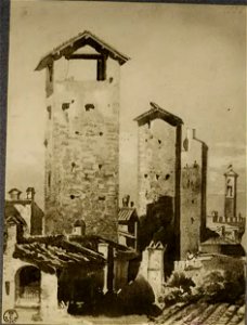 Cento vedute di Firenze antica, 1789 (page 321 crop)