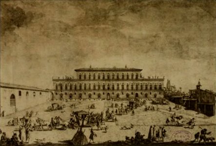 Cento vedute di Firenze antica, 1789 (page 341 crop)
