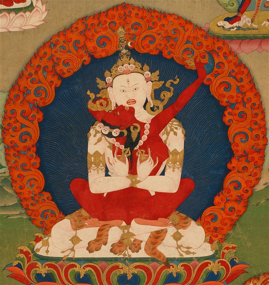 Center detail, Chakrasamvara - Google Art Project (cropped)