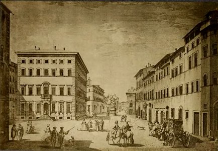 Cento vedute di Firenze antica, 1789 (page 317 crop)