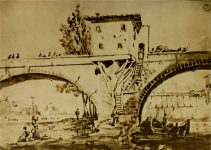 Cento vedute di Firenze antica, 1789 (page 129 crop)