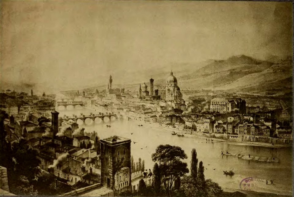 Cento vedute di Firenze antica, 1789 (page 45 crop)