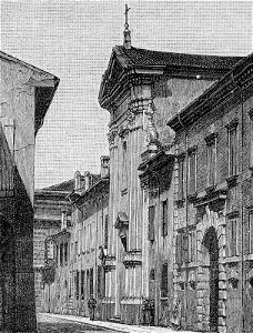 Cento – Chiesa sussidiale di San Filippo Neri (xilografia)