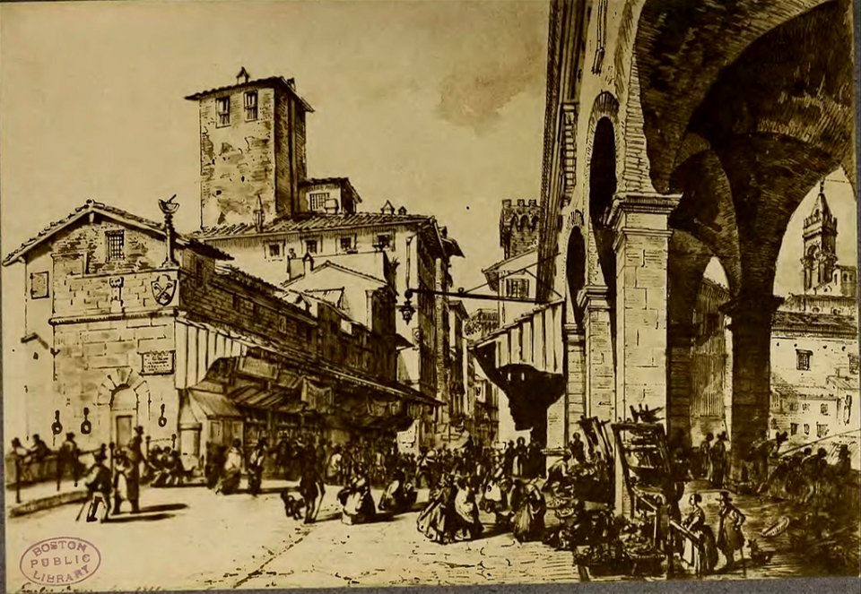 Cento vedute di Firenze antica, 1789 (page 165 crop)
