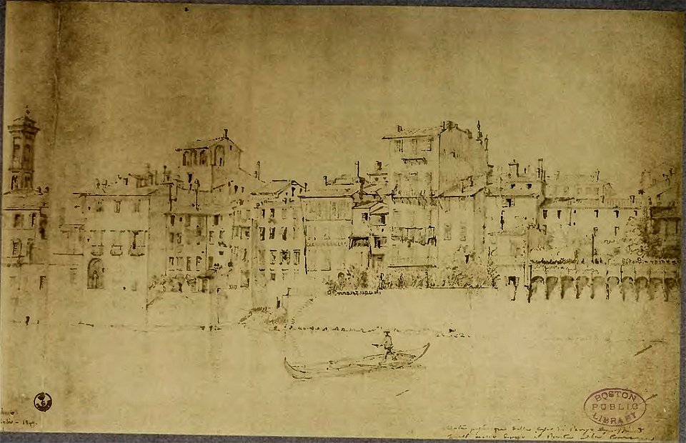 Cento vedute di Firenze antica, 1789 (page 177 crop)