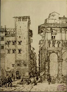 Cento vedute di Firenze antica, 1789 (page 225 crop)