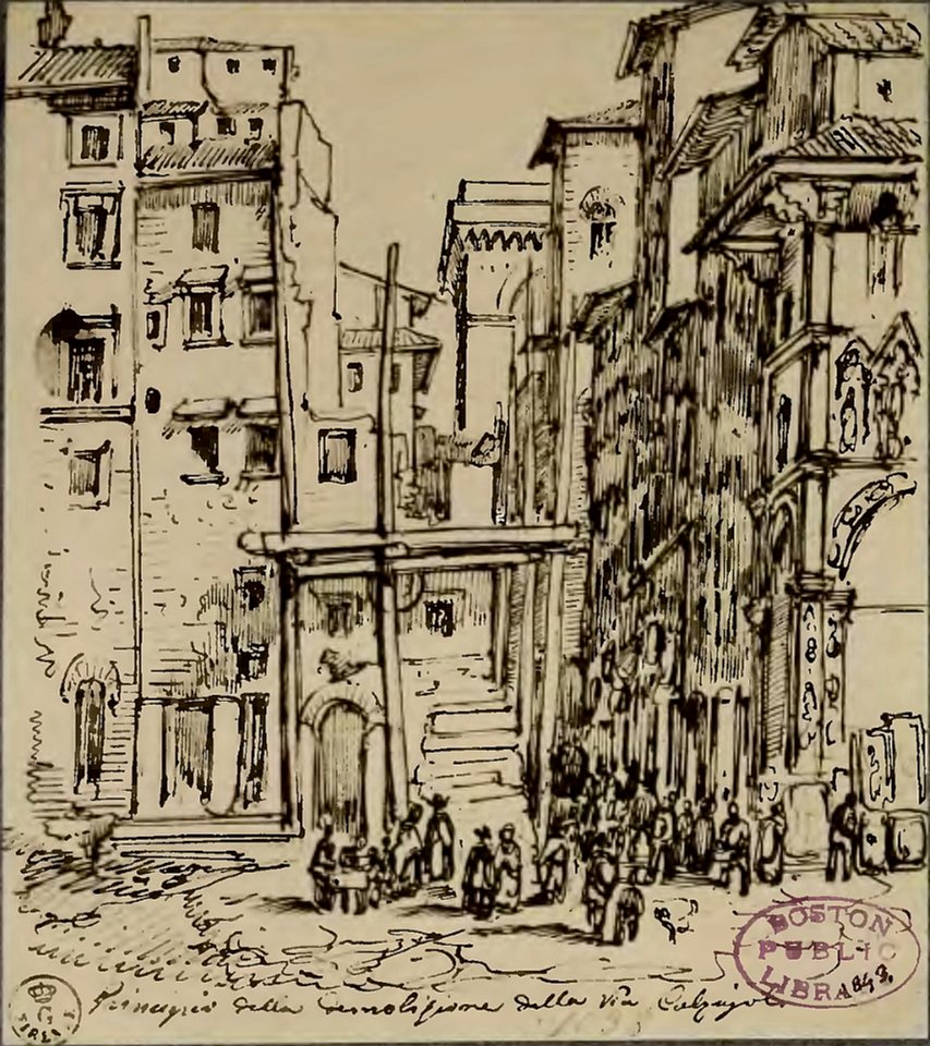 Cento vedute di Firenze antica, 1789 (page 229 2 crop)
