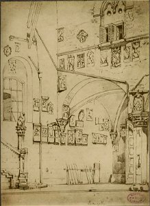Cento vedute di Firenze antica, 1789 (page 301 crop)