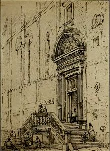 Cento vedute di Firenze antica, 1789 (page 305 crop)