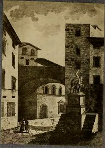 Cento vedute di Firenze antica, 1789 (page 333 crop)
