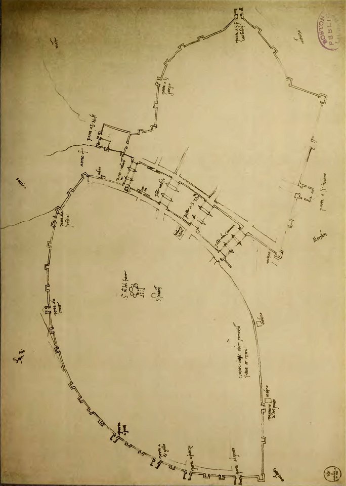 Cento vedute di Firenze antica, 1789 (page 37 crop)