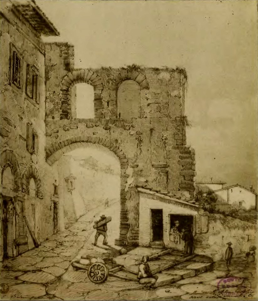 Cento vedute di Firenze antica, 1789 (page 349 crop)
