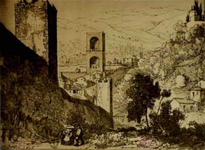 Cento vedute di Firenze antica, 1789 (page 61 crop)