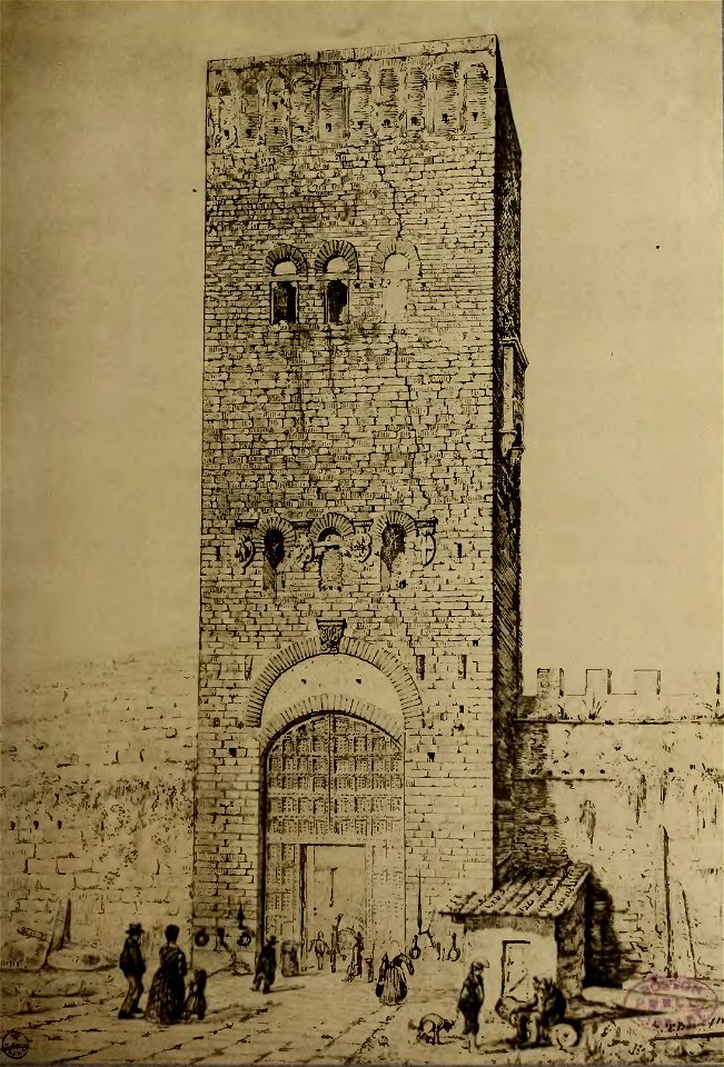 Cento vedute di Firenze antica, 1789 (page 69 crop)