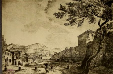 Cento vedute di Firenze antica, 1789 (page 97 crop)