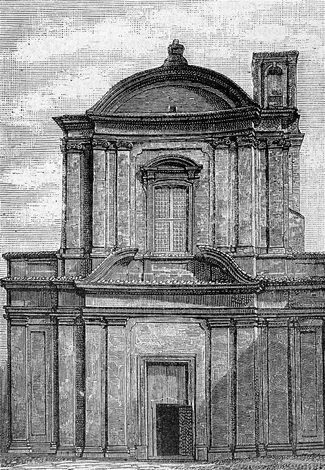 Cento – Chiesa di San Lorenzo dell’ex Seminario (xilografia)