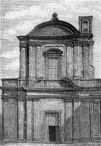 Cento – Chiesa di San Lorenzo dell’ex Seminario (xilografia)