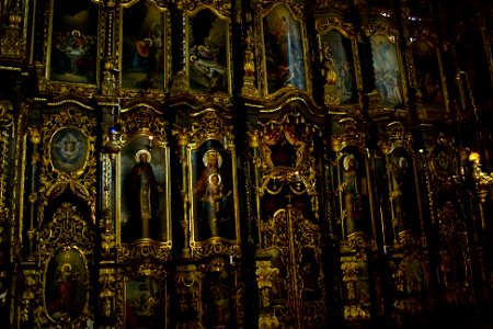 Central detail of the iconostasion