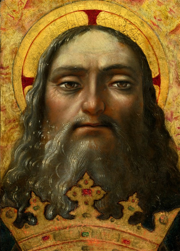 Central Italian School 16th century Head of God the Father