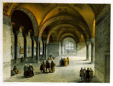 Centre de la galerie - Fossati Gaspard - 1852