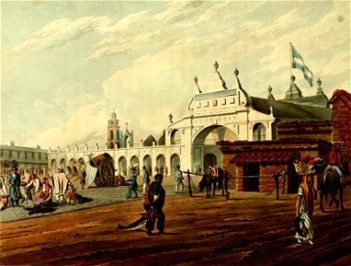 Central market, Buenos Aires 1818