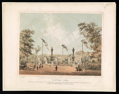 Central Park, Sixth Avenue entrance LCCN2003680526